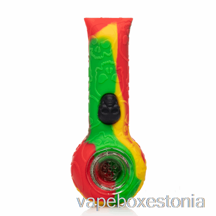 Vape Box Estonia Stratus Silikoonist Pealuu Käsipiip Rasta (roheline / Punane / Kollane)